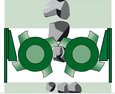 雙齒輥破碎機結(jié)構(gòu)原理